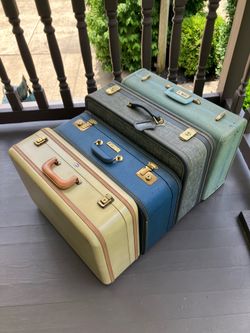 VINTAGE Suitcases - LOT of 4/$80 or (see individual prices)