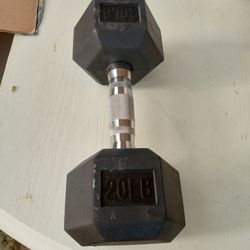 YES IT'S STILL AVAILABLE HEX  DUMBBELL 1 - 20lb