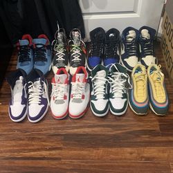 Size 10-11 Heaters For Sale. Jordan 1s, Jordan 4s, Blazers