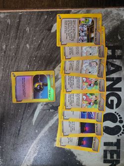 Pokemon Vintage Trainer Cards