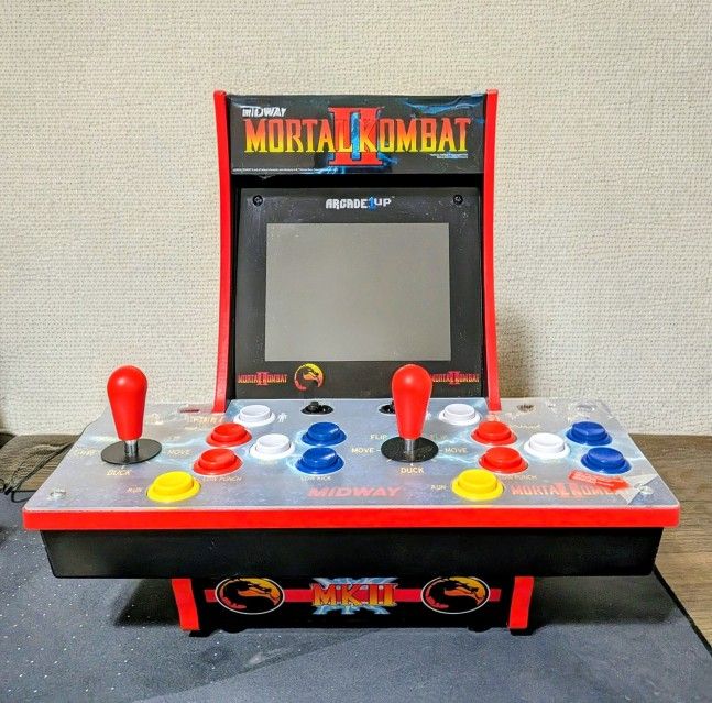 Arcade1up Mortal Kombat II 2 Player Countercade With Lit Marquee 