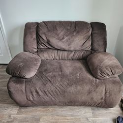 Brown Recliner 