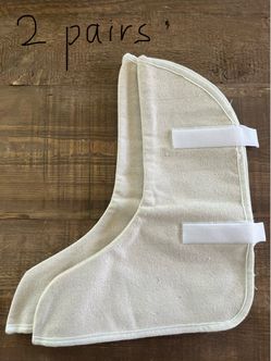 Welder's gloves and shoe covers