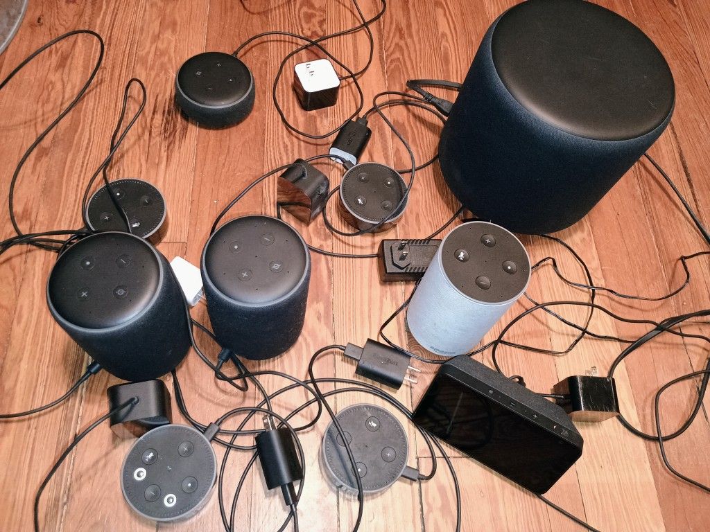 Various Amazon Echo Devices For Sale