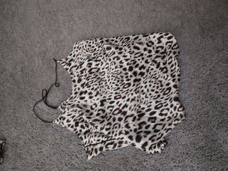 Victoria secret cheetah top