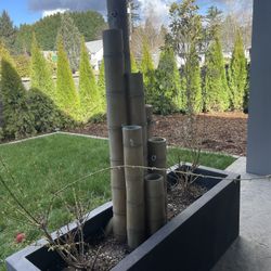 Bamboo Outdoor Water Feature 