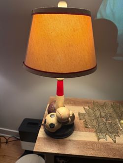 Vintage sports lamp