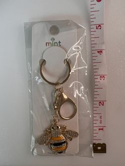 Bling Bumblebee Keychain
