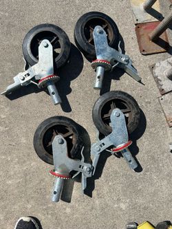 8-inch scaffold caster wheels
