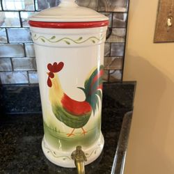 Rooster Canister 