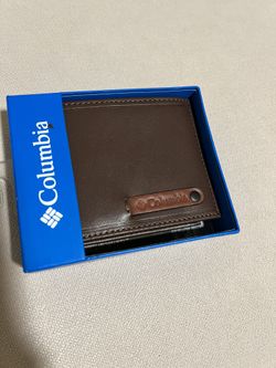 Brown Leather Columbia Wallet