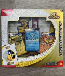 Pokemon 30th Anniversary Poster Collection TCG