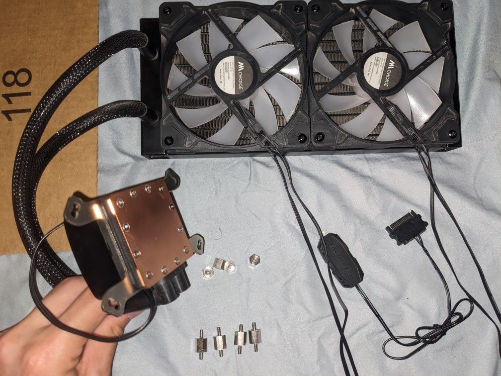 AMCHOICE 240mm AIO CPU Cooler ARGB (AMD)