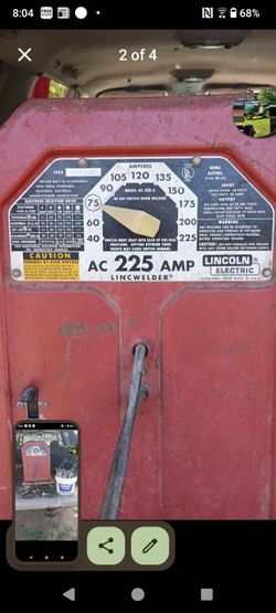 Linc welder 225