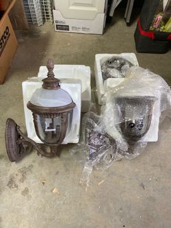 Minka Lavery Heron Bay Outdoor Wall Lights (2-Light Fixtures)