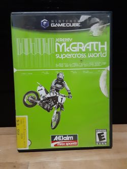 Supercross World Jeremy McGrath GameCube Game 