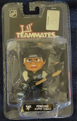 Pittsburgh Penguins Lil’ Teammates Slapper Series 2 NHL Figure Sealed