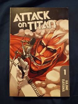 Attack on Titan Volume 1 Manga by Hajime Isayama