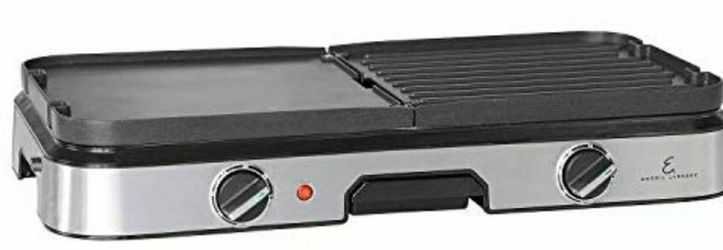 Dual Controll 3 In 1 Griddle/grill