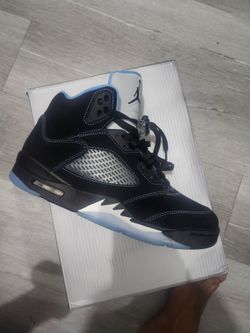 Air Jordan 5 Retro Black University Blue