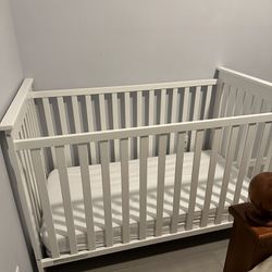 Baby Crib  & Mattress 