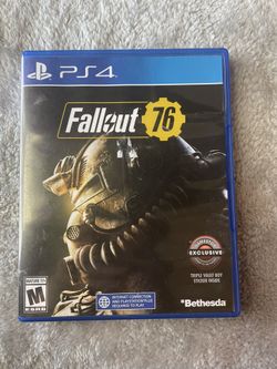 PS4 fallout 76