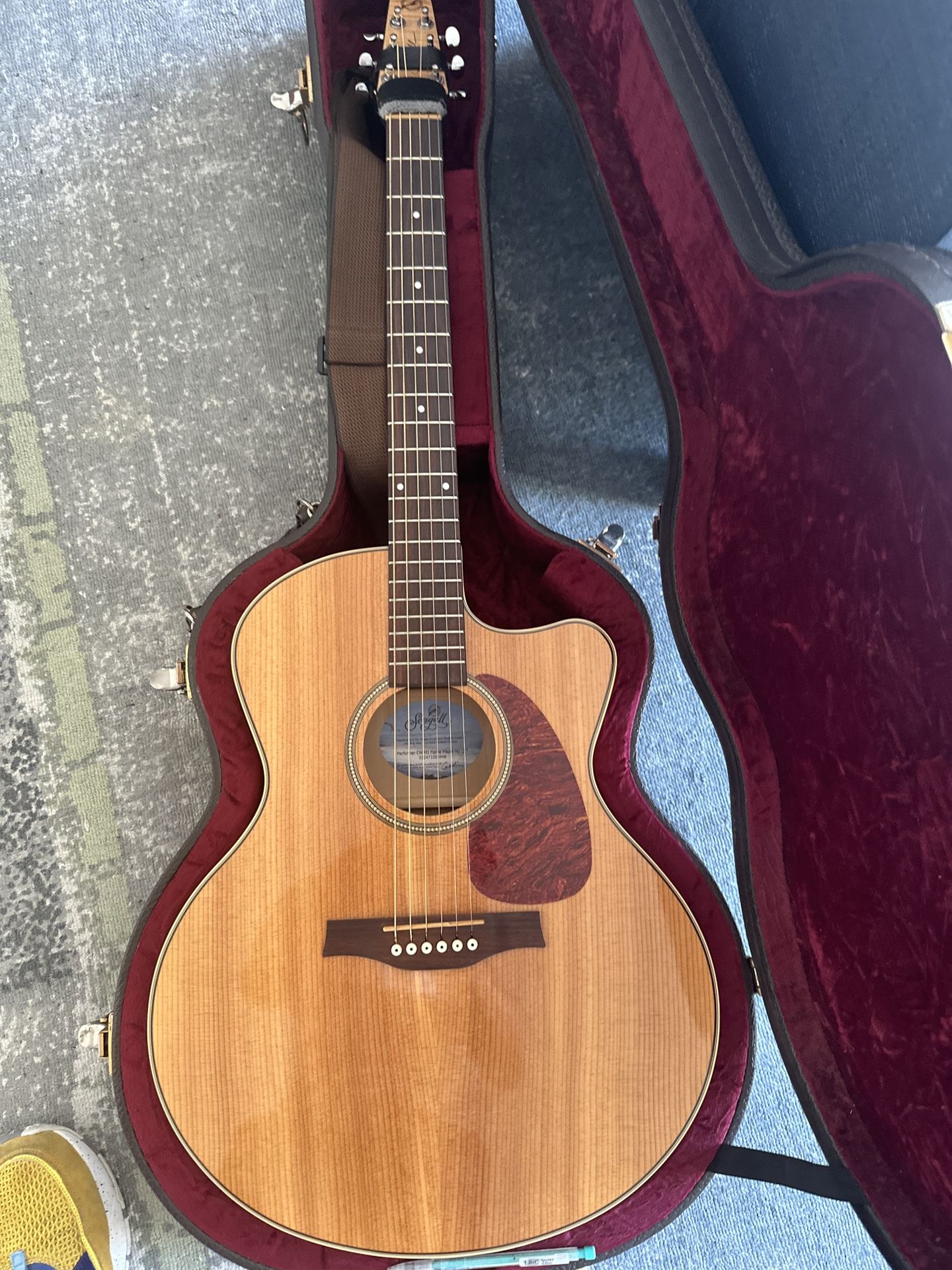 Seagull Performer Flame Maple QIT Acoustic (electric)