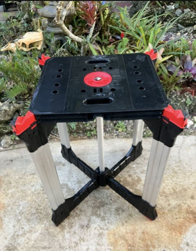 Husky X- Work Horse Work Table: 23”W x 21”D x 31”H