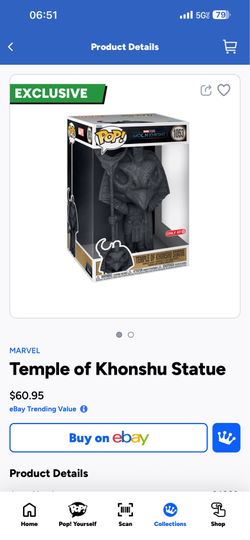 Temple of Khonshu Statue Funko
