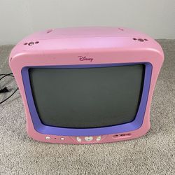 Rare Disney Princess CRT tv