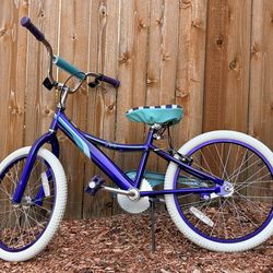 Cute purple bike