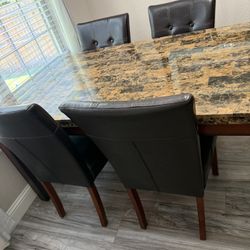 Dining Room Table And Chairs