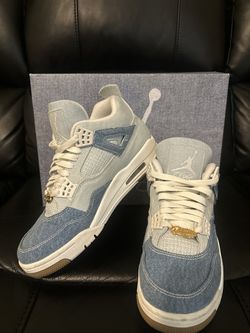 Jordan Air Jordan 4 Retro Blue Denim unisex women:9.5 men:8.5
