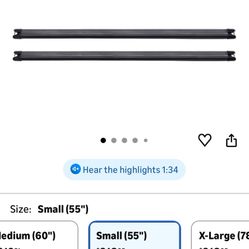 Heavy Duty Yakima Crossbars Full Kit With Keys And Locks