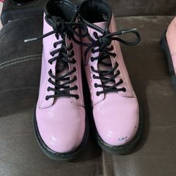 Girl Pink Boot Shoes