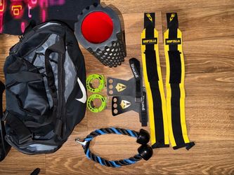 COMPLETE GYM & FITNESS ACCESSORY BUNDLE – $50