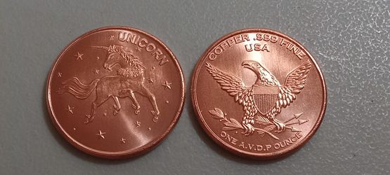 Unicorn Copper Round
