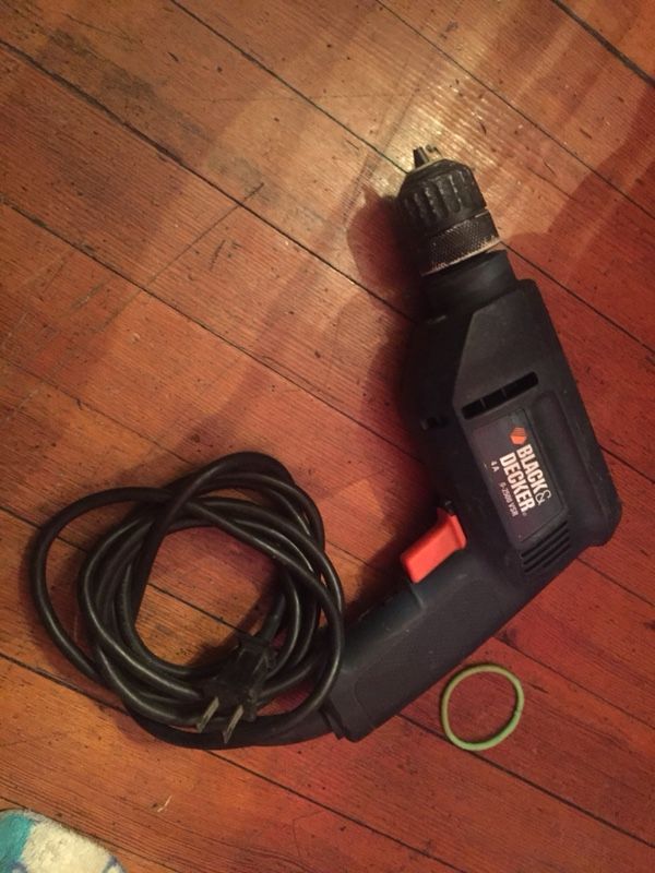 Black and decker 3/8 drill works good