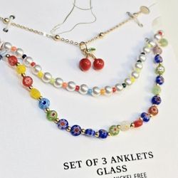 SHIPPING ONLY  *  3-Piece Ankle Set 