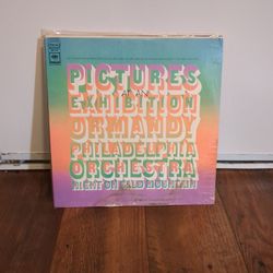 Record: Pictures At An Exhibition Normandy Philadelphia Orchestra Night On Band Mountain 