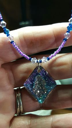 Swarovski Crystal handcrafted necklace