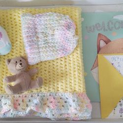 Handmade Baby Blanket Set