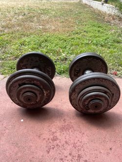 Weights Dumbbells (30 lb. & 40 lb.)