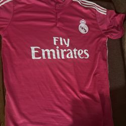 T Shirt Real Madrid Jersey Like New Size L for Women’s 