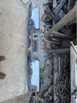 Silverado : Sierra Rear Chrome Bumper