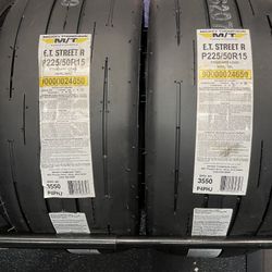 MICKEY THOMPSON P225/50R15 $260 NEW ET STREET R 225/50/15 RACE 225/50R/15 SLICKS DRAG RADIALS 225/50ZR/15 STREET RADIALS