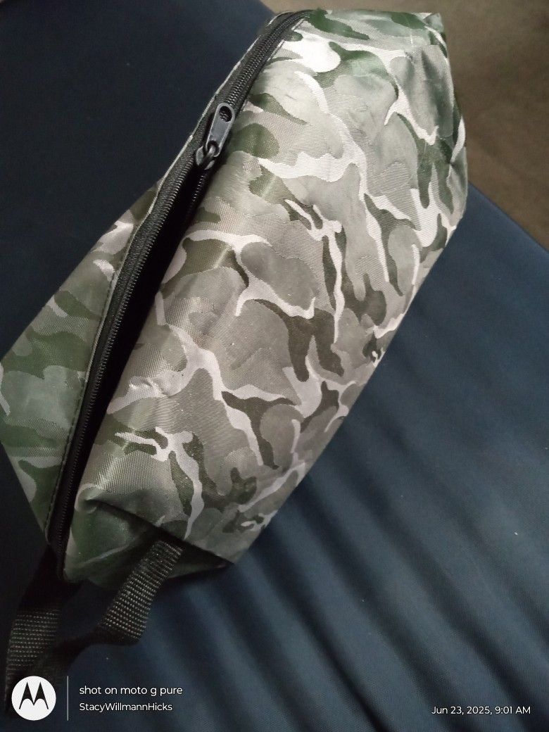 Camo Bag Approx.7"X10" Inches