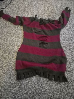 Freddy kruger girl costome