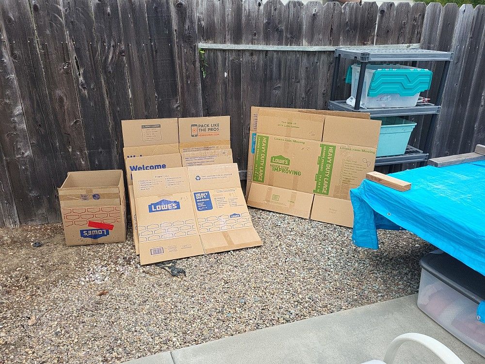 7 Packing Boxes