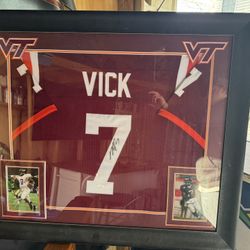Signed Vick Jersey, Asking 350 Obo 